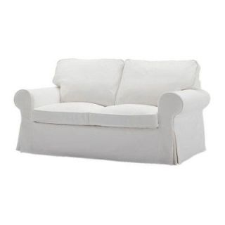 NEW IKEA EKTORP Loveseat Cover Slipcover   Blekinge White