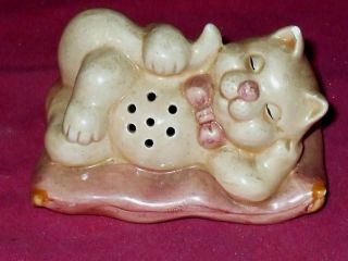 sleeping kitty cat potpourri holder by interpur expedited shipping 