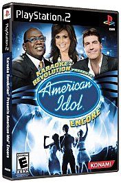  American Idol Encore game only Sony PlayStation 2, 2008