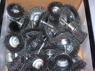 40pc calhawk steel wire wheels cup brushes for drills time
