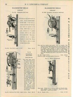 1913 champion blacksmiths upright post drill 200 ad time left