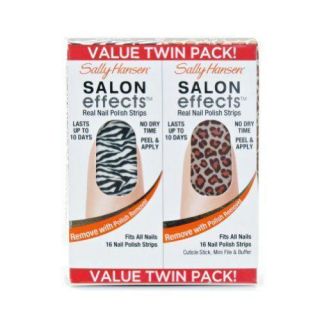 Sally Hansen Salon Effects Wild Child Kitty, Kitty Twin Pack Nail 