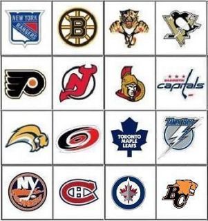 hockey nail decals set of 20 choose from 16 designs