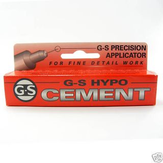 HYPO Cement GLUE Adhesive Precision Applicator Crystal Beads Model 