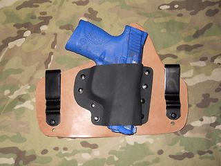 Smith & Wesson M&P compact 9/40 Hybrid IWB holster (Horse Hide)