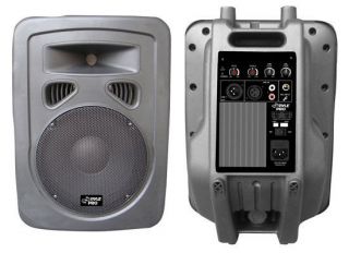   PPHP1098A 600Watt 10 2 Way Plastic Molded Powered PA speaker System