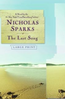 The Last Song by Nicholas Sparks 2009, Hardcover, Large Type