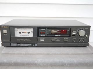 technics stereo cassette deck rs 917 