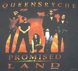 QUEENSRYCHE Vintage CONCERT SHIRT 90s Tour T 1995 Promised Land