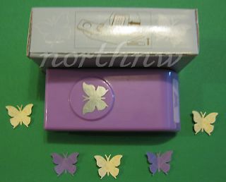 Discontinued Item * NEW * CM BUTTERFLY POCKET PUNCH maker Creative 