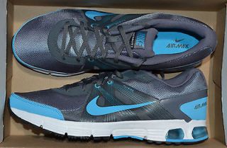 mens nike air max run lite 3 shoes size 15 grey blue anthracite 488222 