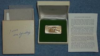 Newly listed $ 1972 Franklin Mint 1000 grain Sterling Silver Cristmas 