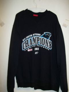   PANTHERS SWEATSHIRT MENS LG IN GREAT CONDITION PANTHERS NICE