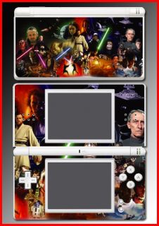   Jedi Luke Skywalker games movies SKIN Cover #2 for Nintendo DS Lite