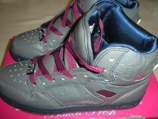 new women s pastry gray pink tennis shoes size 6 5 nib