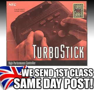 Nec PC Engine Turbo Grafx TURBO STICK Controller   NEW arcade joystick 