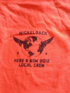 NICKELBACK HERE & NOW PACKAGE DEAL SEALED CD & GUITAR PICK CREW SHIRT 