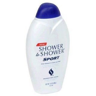   to Shower Absorbent Body Powder Sport 13 Ounce Bottles (Pack of 2