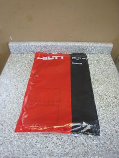 hilti 203852 vc 40 dust bag pack of 10 new