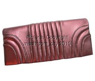 christian louboutin purple sigournette leather clutch