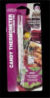 NEW LorAnn Gourmet Candy Making Jelly Deep Frying Thermometer Mercury 