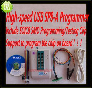   SPI BIOS Universal SP8 A Programmer support 4000+ include test clip