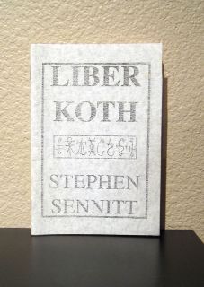 Liber Koth Logos Press 97 Stephen Sennitt Necronomicon TOS LHP RARE 