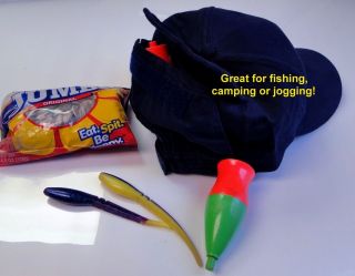 smokey joes cap pack for fishing kayaking jogging no pockets