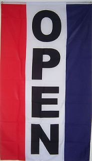   vertical open business sign banner flag  5 70 