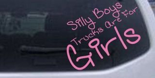   Are For Girls Pink 6in Window Wall Laptop Decal Sticker Car Truck