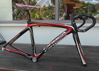   Good Condition Red/ Black 2010 Road Bike Orbea Orca Frame Set Size 48