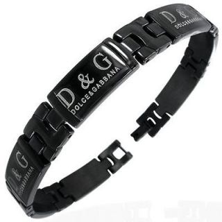 MENS BLACK BRACELET, A GREAT JEWELLERY GIFT FOR A MAN ** Male 