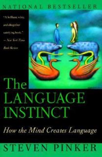   How the Mind Creates Language by Steven Pinker 1995, Paperback