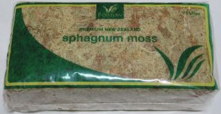 Sphagnum Moss 1/4 LB New Zealand Grade AAA Best Quality