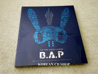 BAP 3rd Single Album CD+ POSTER (OPTION) + Free Gift $2.99 S&H