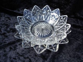 pretty set petal plate and bowl federal glass co ec
