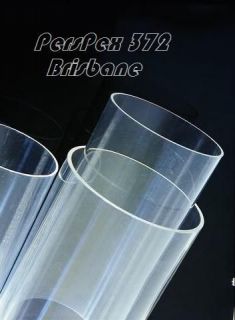   2mm x 1M long Acrylic Clear Tube. Perspex Clear Tube Display etc Shop