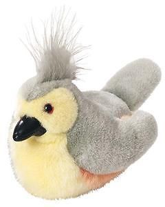   BIRDS~TUFTED TITMOUSE #78632 Plush,Authentic Call~ USA