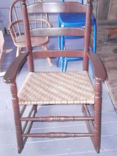 wooden cane rocking chair  70 00 0