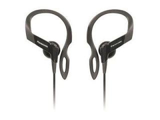 Panasonic RP HS16 K In Ear Wrap Around Earbud Headphones w/ Flexible 