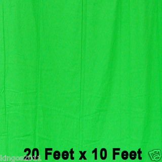   20x10 Green Screen Muslin Backdrop Photo Studio Photography Background
