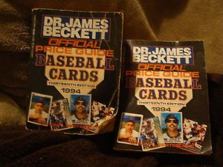 lot of 2 dr james beckett 1994 official price guide