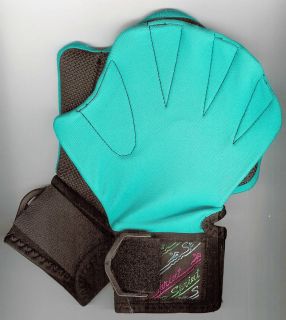 SPRINT AQUATIC EXERCISE GLOVE Neoprene Palm Lycra Backing & Velcro 