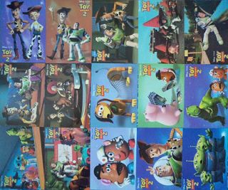 toy story 2 postcards set of 16 cards new sealed