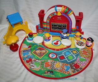   Price Little People TIME TO LEARN PRESCHOOL Lot School Kids PLAYGROUND