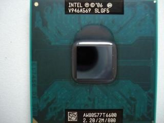 Intel Core 2 Duo Processor T6600 2M Cache 2.20 GHz 800 MHz FSB SLGF5 