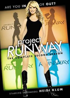 Project Runway   The Complete Second Season DVD, 2006, 3 Disc Set 