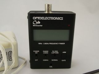 Optoelectronic​s Cub Frequency Finder Minicounter with BB 85 Antenna 