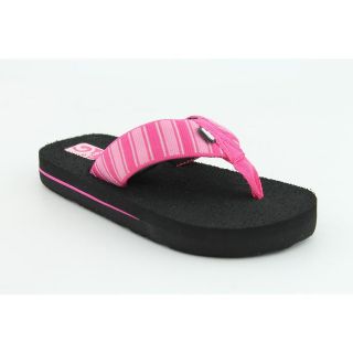Teva Mush II Youth Kids Girls Size 12 Pink Textile Flip Flops Sandals 