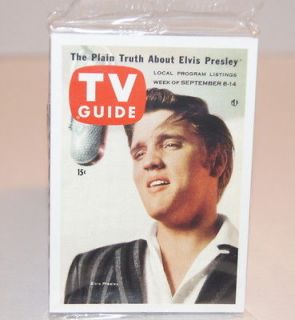 Newly listed ELVIS PRESLEY TV GUIDE COVERS Complete SEALED Trading 